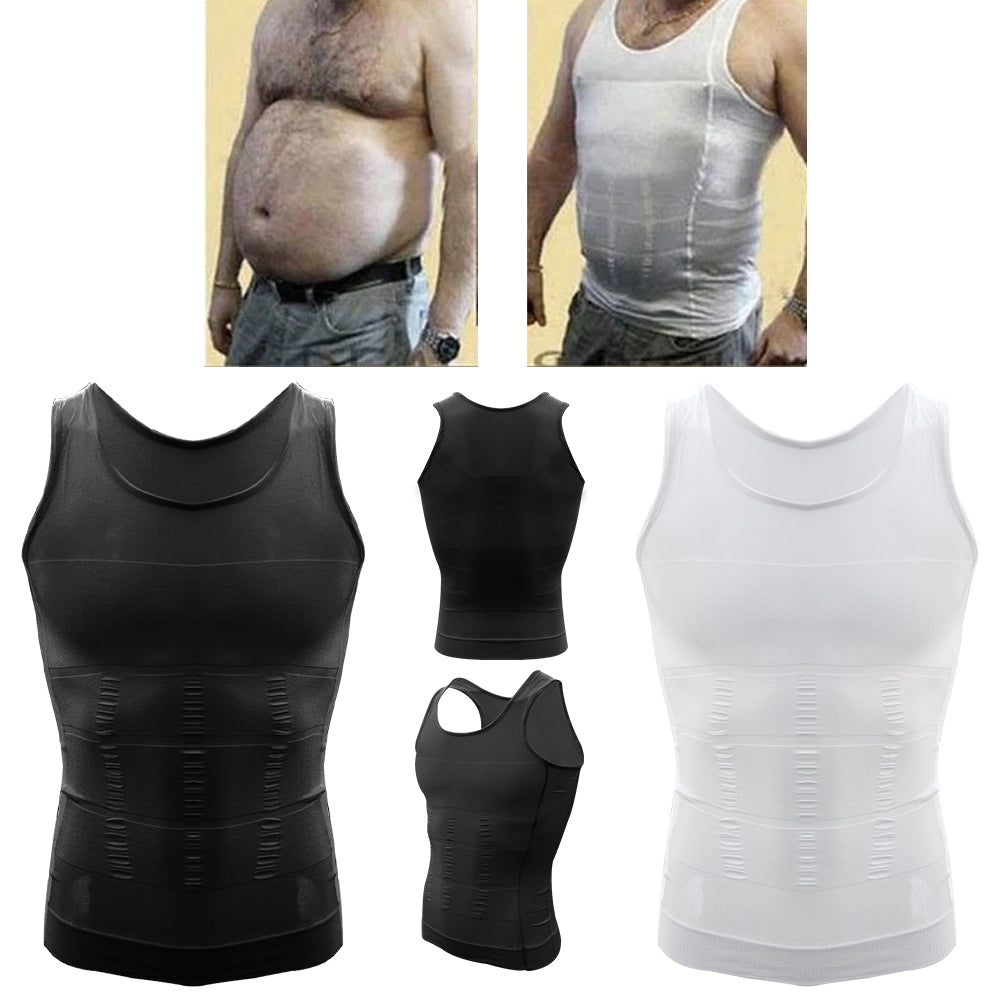Compression Shirts for Men Slimming,Men Body Shaper Fajas para Hombres Undershirt for Men's Gynecomastia