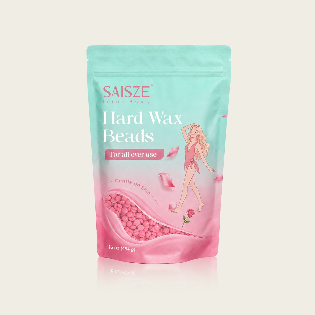 Hard Wax Beads for Hair Removal, Rose Wax Beans
