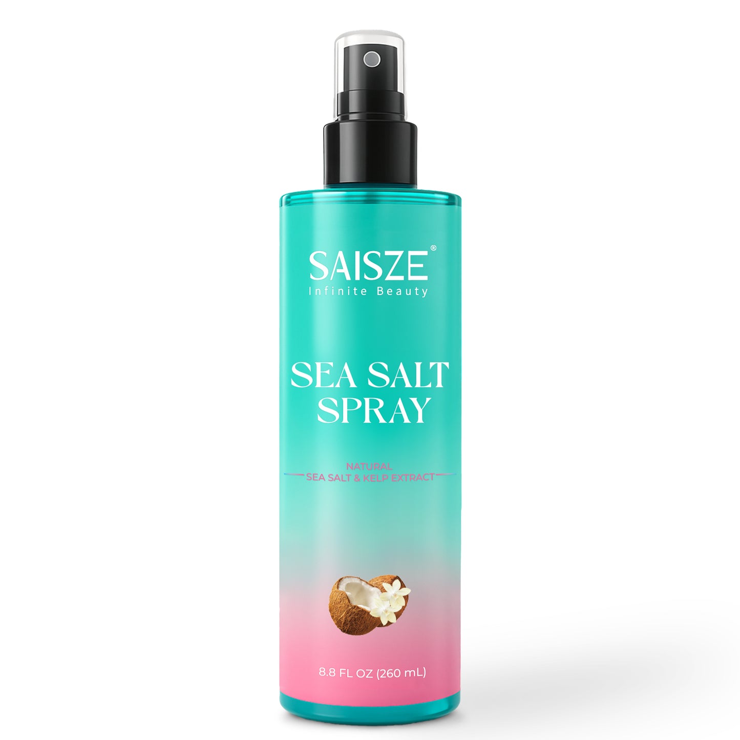 WM-Sea Salt Spray for Women, Natural UV Protction Hair Spray for Beach Wave & Volumizing Texturizing, Suitable for All Hair Types, 8.8 fl oz (260 ml)