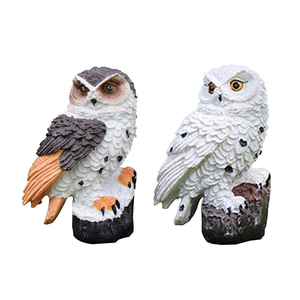 LED Garden Owl Solar Lights Patio Yard Lawn Waterproof Stake Lamp Party Decor