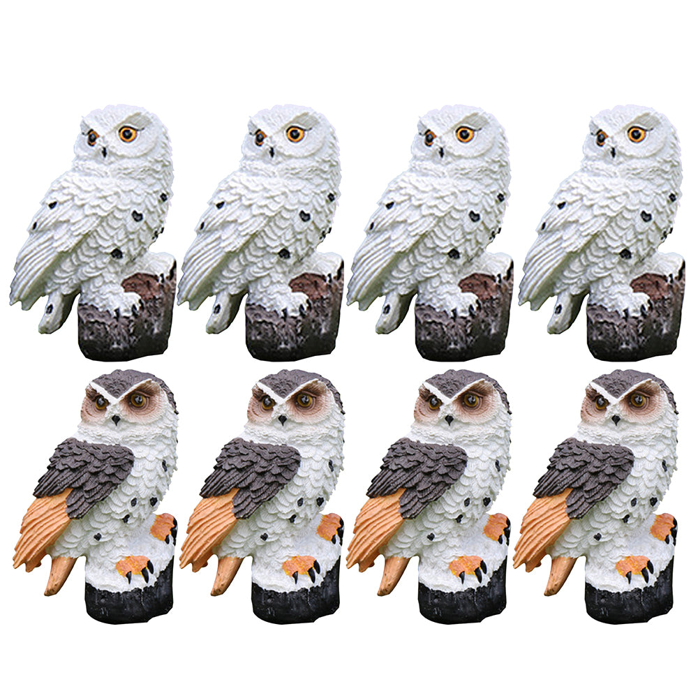 LED Garden Owl Solar Lights Patio Yard Lawn Waterproof Stake Lamp Party Decor