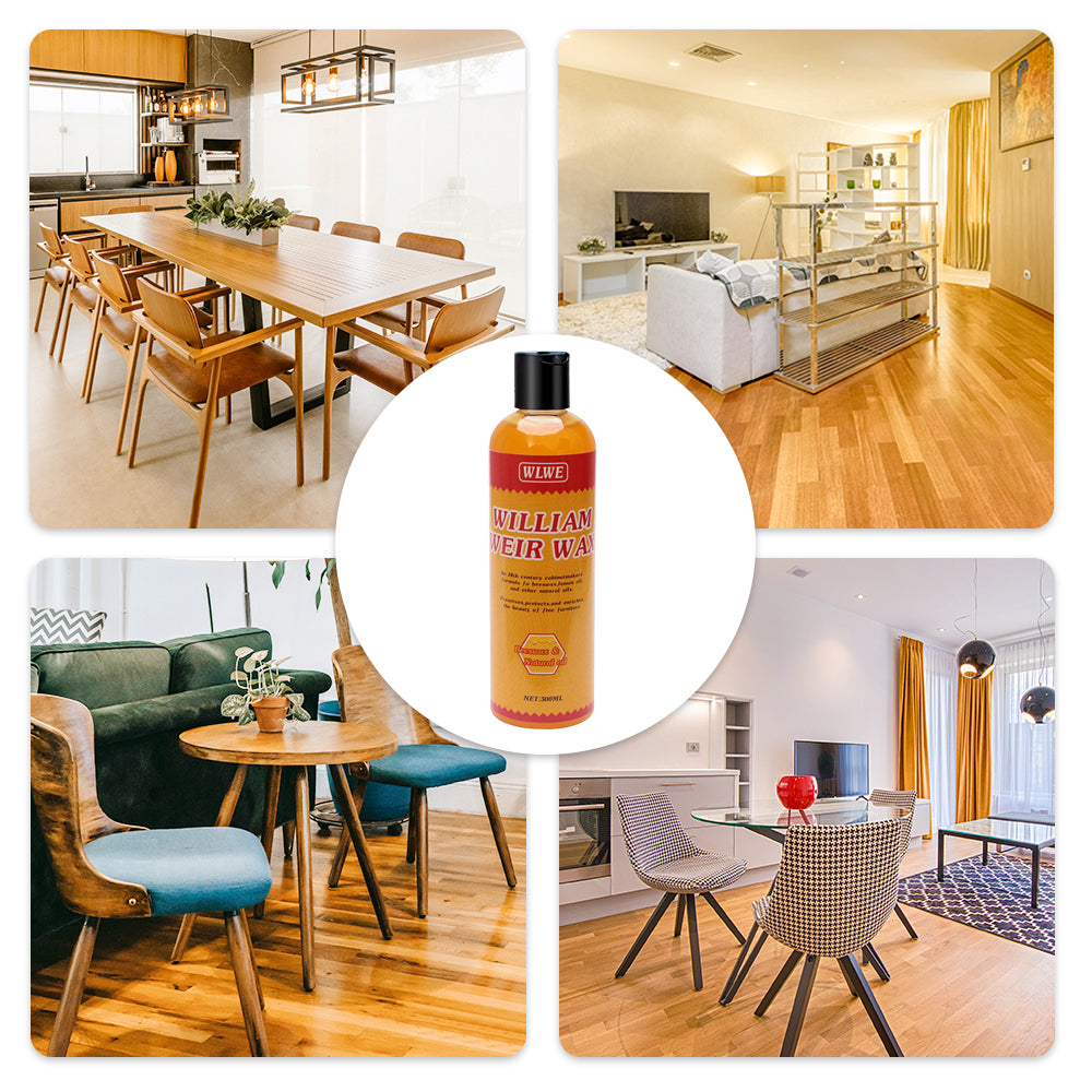 Multipurpose Beeswax Furniture Polish Wood Seasoning Beeswax Cleaner for Furniture, Ideal for Home, Company and Restaurant