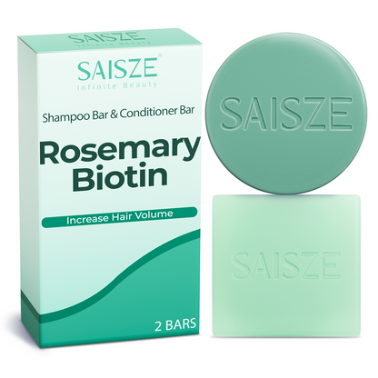 Rosemary & Biotin Shampoo & Conditioner Soap Set