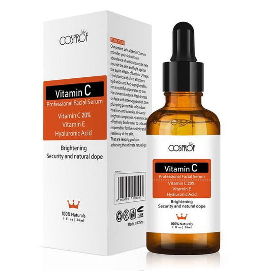 Anti-Aging Hyaluronic Acid Facial Serum for Women with Vitamin C, Aloe Barbadensis Leaf Juice