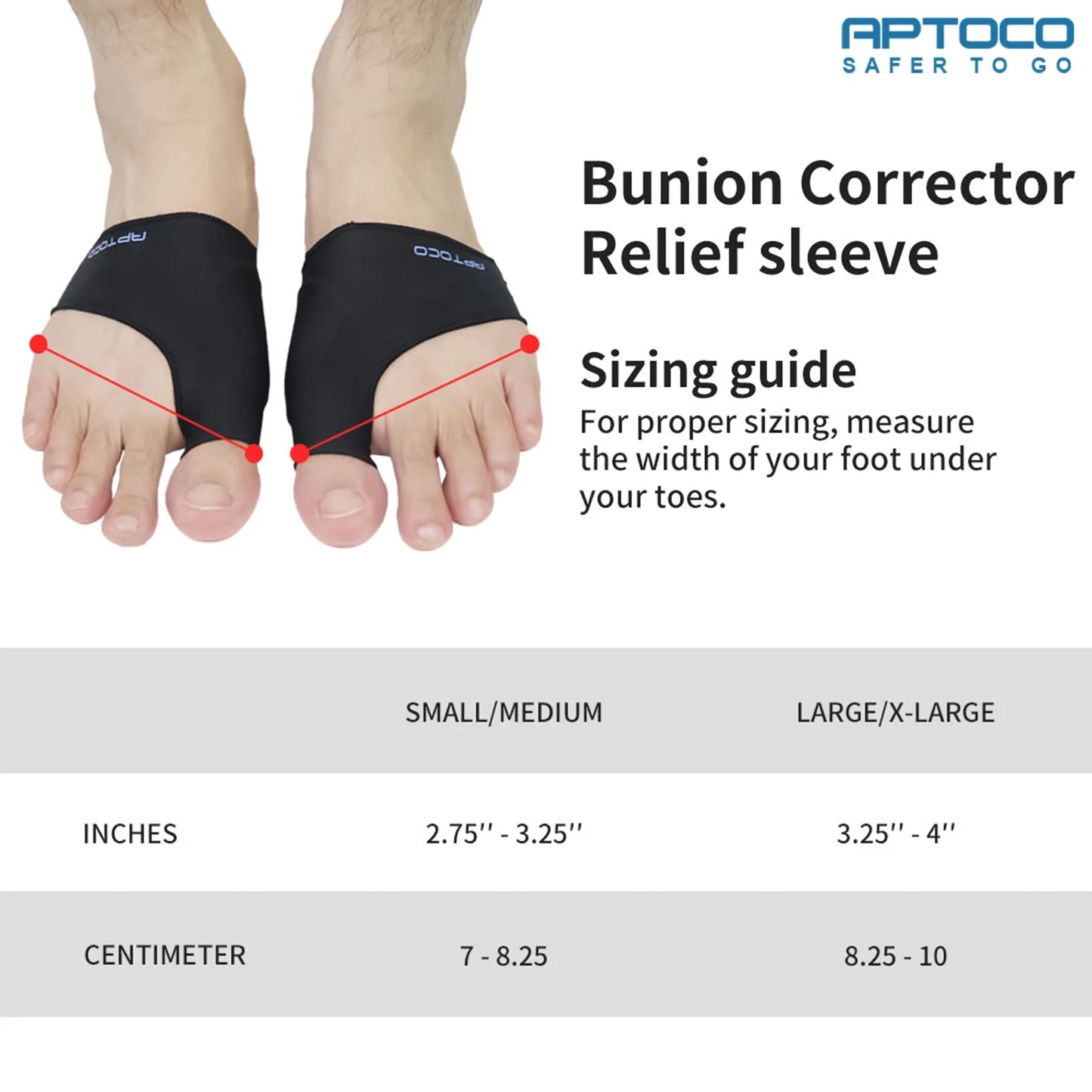 Copper Bunion Corrector, Hallux Valgus Corrector Bunion Sleeves, Bunion Brace with Gel Pads to Remove Bunion, Bunion Pain Relief High Copper Content Antibacterial for Women Men