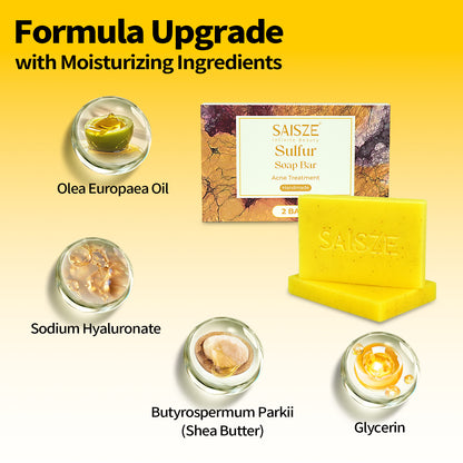 Natural Sulfur Soap Bar