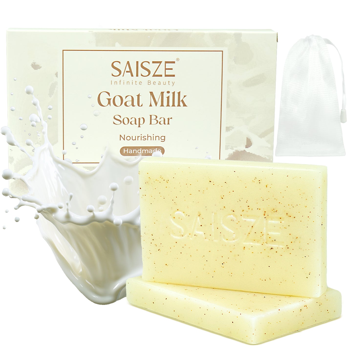 2 Pcs Soap Bar Deep Cleansing Moisturizing and Nourishing for All Skin Types Women and Men