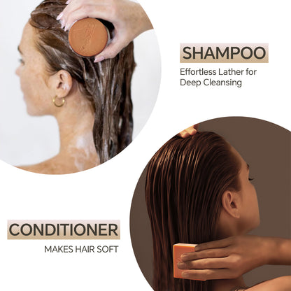 Rice Water Shampoo & Conditioner Bar