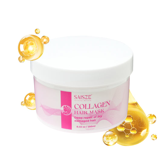 SAISZE Collagen & Argan Oil Hair Mask, Deep Repair Conditioning(8.45oz)