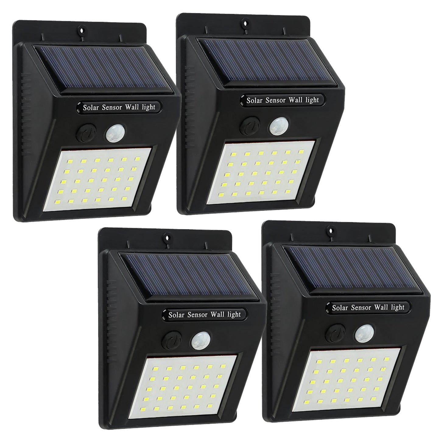 Solar Motion Light Outdoor 30 LED Wireless Security Wall Lamp IP65 Waterproof Spotlight 3 Light Modes for Garden Patio