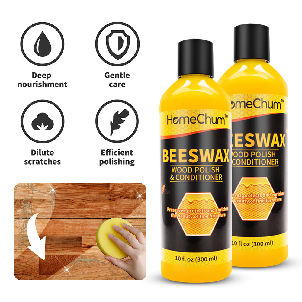 Multipurpose Beeswax Furniture Polish Wood Seasoning Beeswax Cleaner for Furniture, Ideal for Home, Company and Restaurant