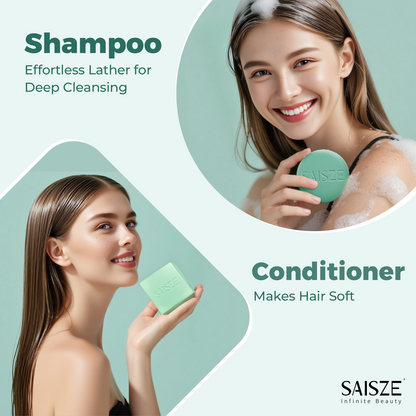 Rosemary & Biotin Shampoo & Conditioner Soap Set