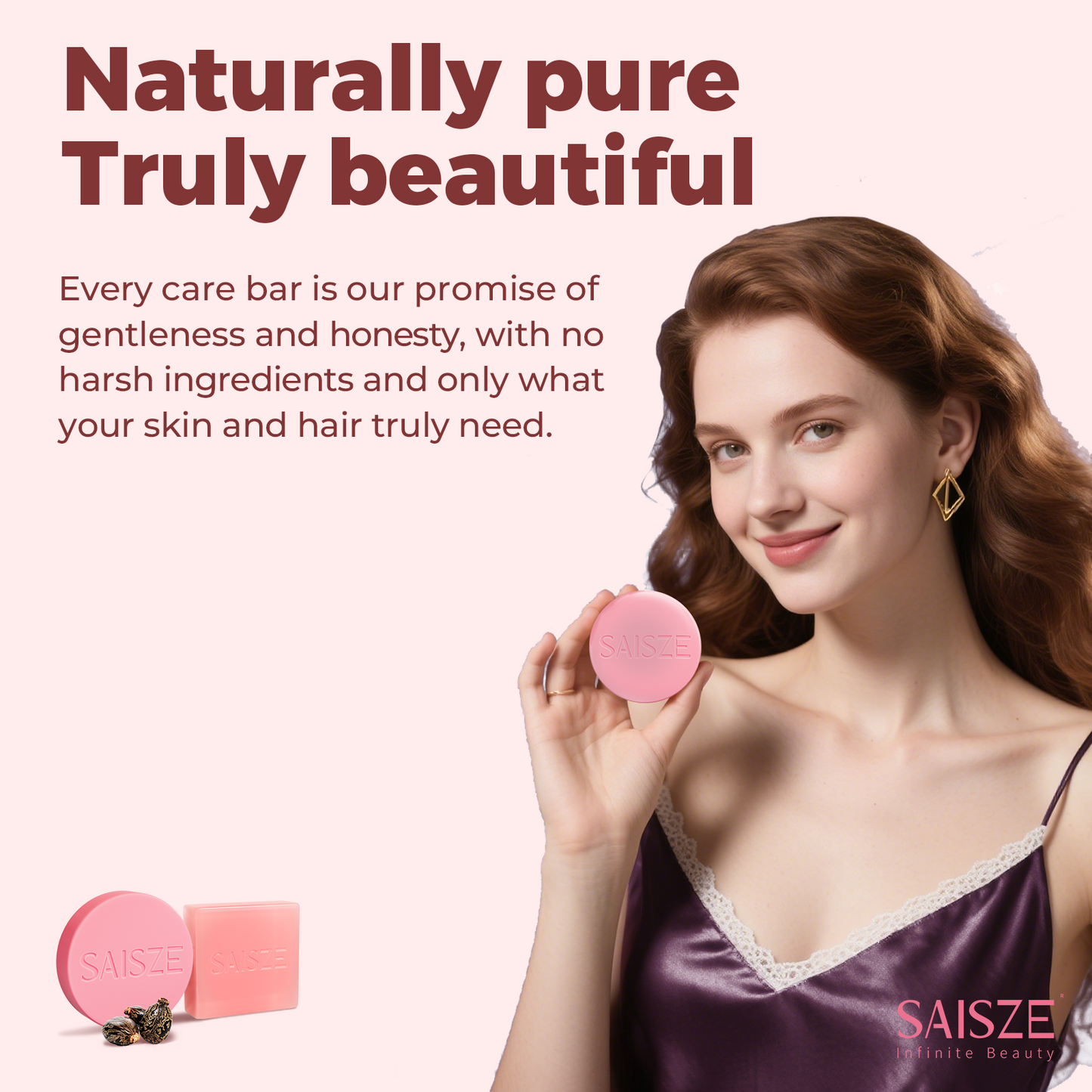 Castor Oil Shampoo & Conditioner Soap Set