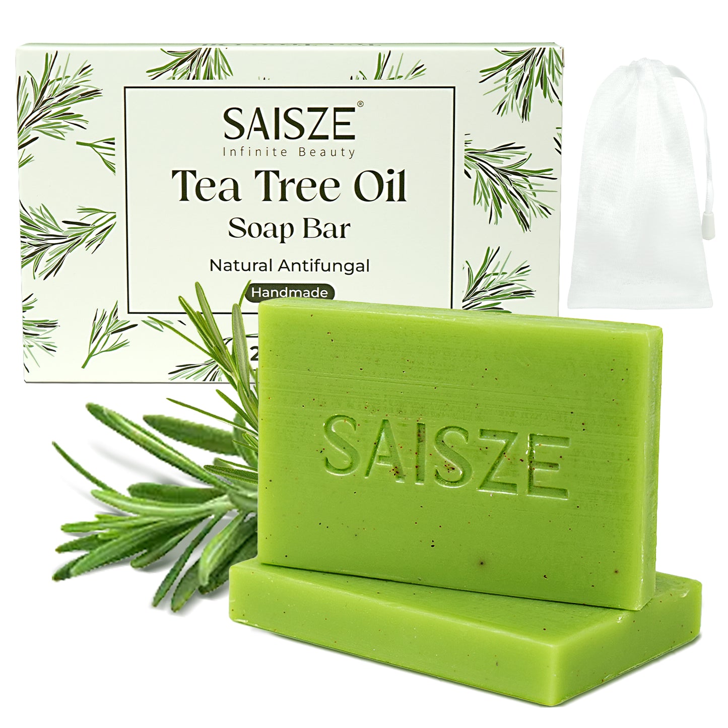 2 Pcs Soap Bar Deep Cleansing Moisturizing and Nourishing for All Skin Types Women and Men