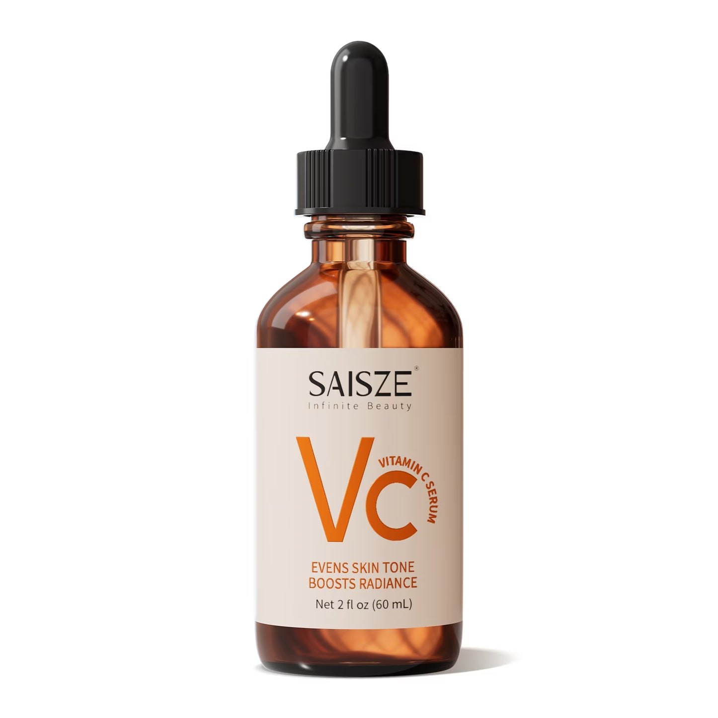 WM-SAISZE Vitamin C Face Serum for Dark Spots, Anti Aging with Vitamin C, Hyaluronic Acid, 2 Fl Oz