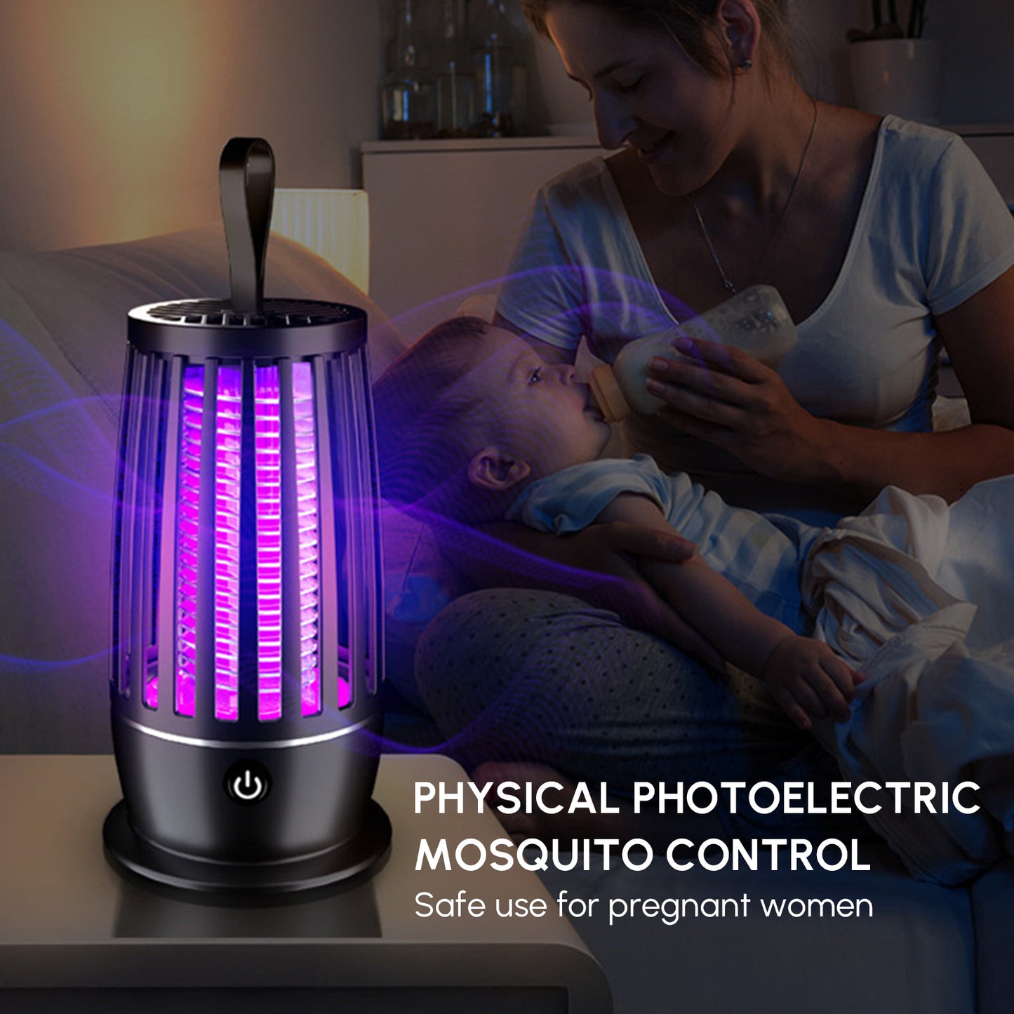 ndoor Bug Zapper Electric Mosquito Zappers Killer Lamp Low Voltage UV Pest Control