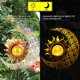 Waterproof Sun Moon Solar Powered Garden Light Outdoor Decorative Lights