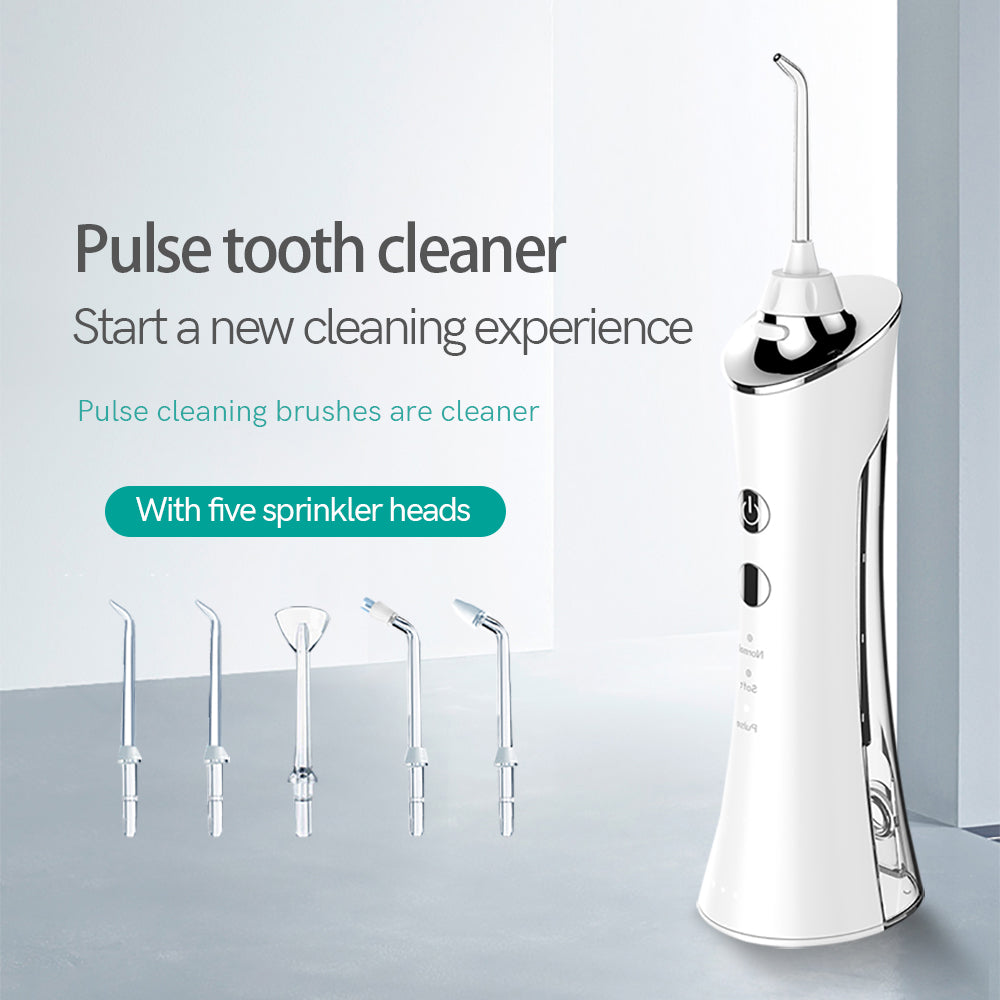 Water Flosser Teeth Cleaner Cordless Portable and USB Rechargeable SP